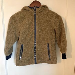 Perry Elis Teddy Hoodie. Size 6